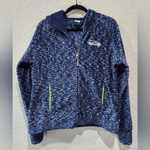 Seattle Seahawks Women's Fleece Zip Hoodie XL
